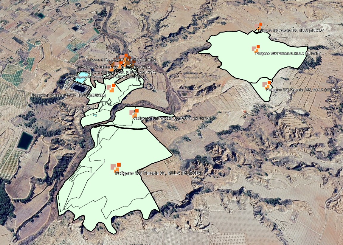 Finca rústica de 80 hectáreas entre Pliego y Mula con regadío