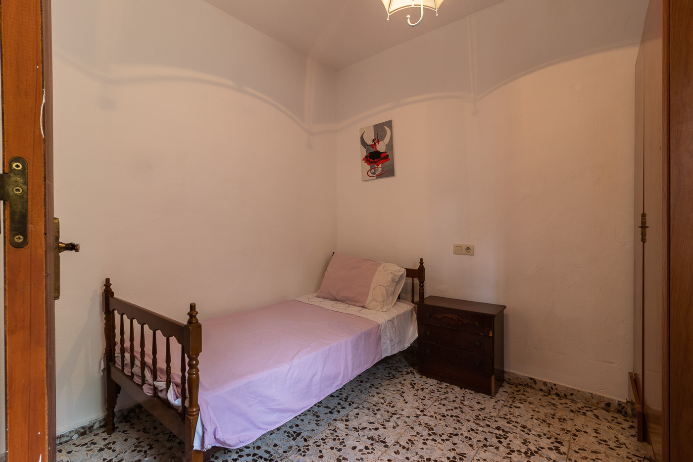 Casa con amplia terraza en Mula