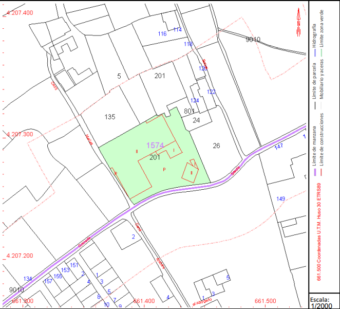Tomt till salu i Guadalupe (Murcia)