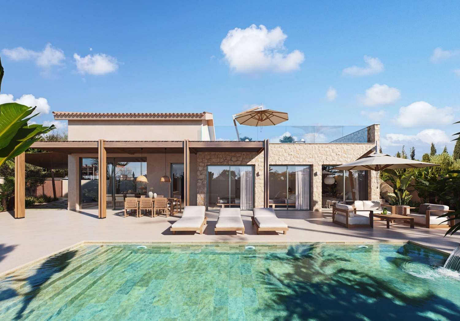 Villa de lujo con vistas al mar a 100 metros de la costa en Cabo de Palos