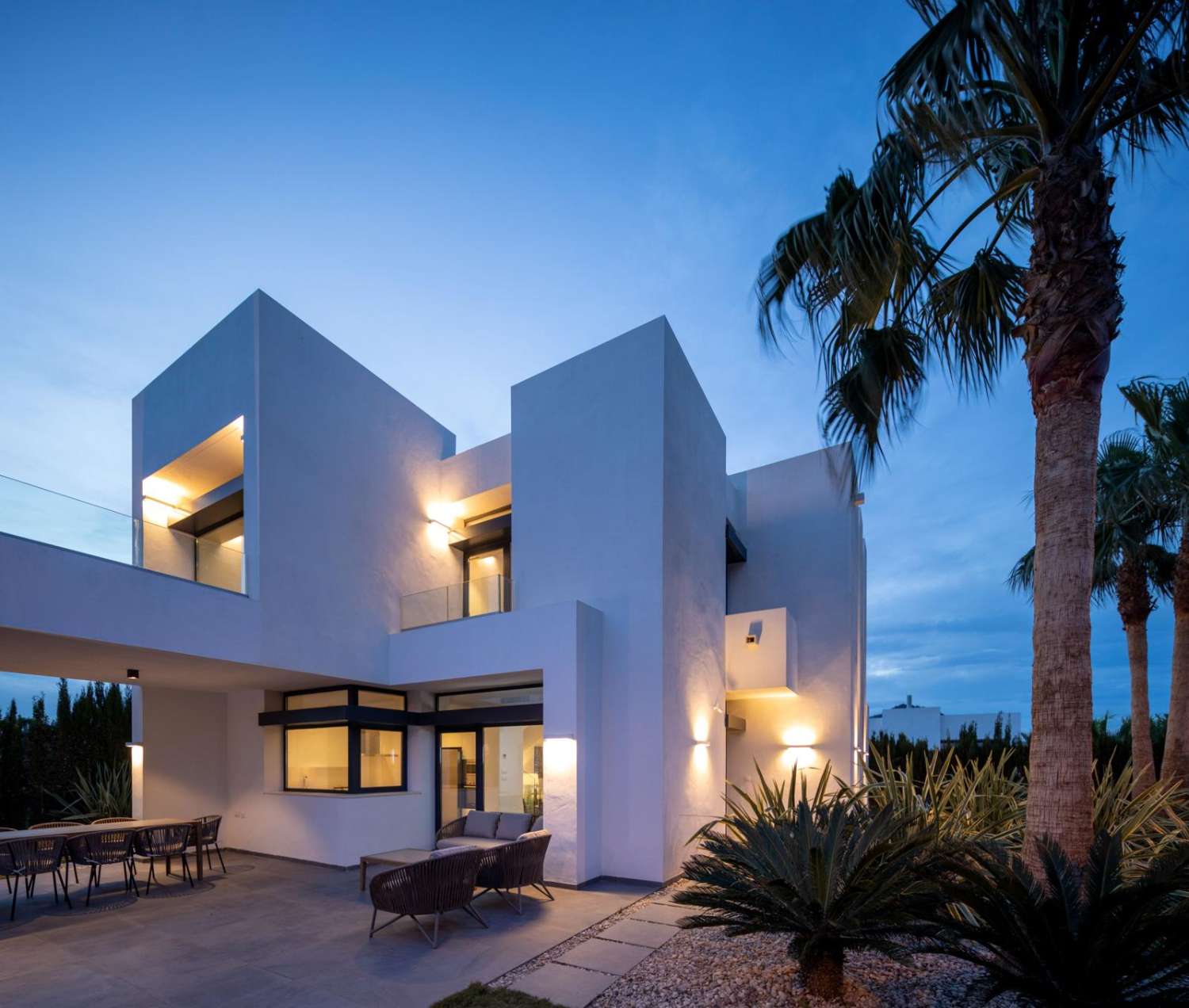 Villas independientes de obra nueva con vistas al mar en Cartagena