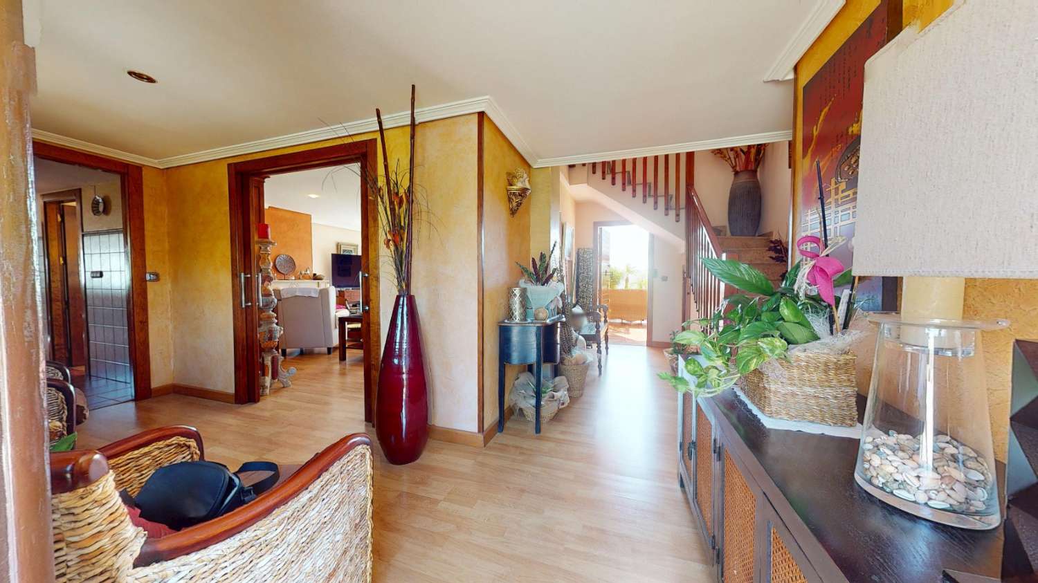 Chalet independiente con gran parcela y vistas al mar en Águilas