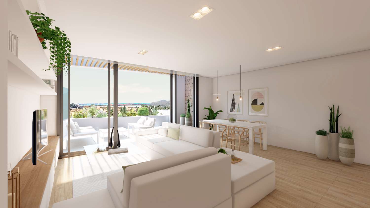 Promoción de obra nueva con diseño actual y gran atractivo residencial en la Costa Blanca