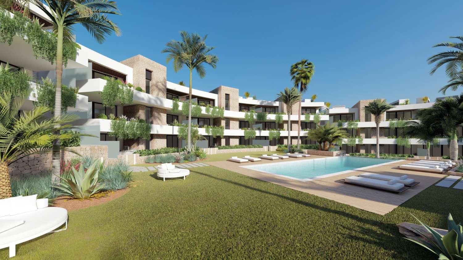 Promoción de obra nueva con diseño actual y gran atractivo residencial en la Costa Blanca
