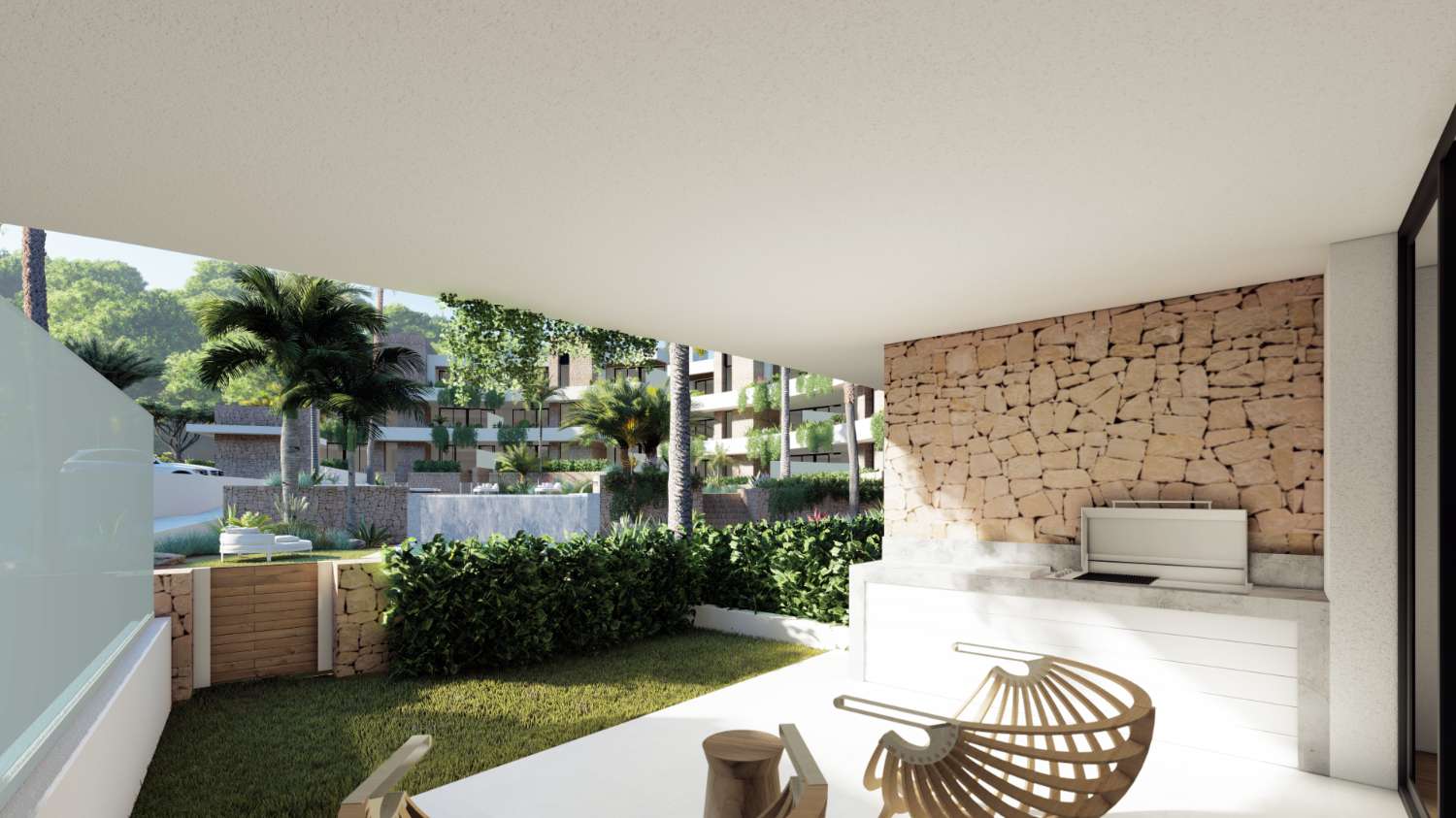 Promoción de obra nueva con diseño actual y gran atractivo residencial en la Costa Blanca