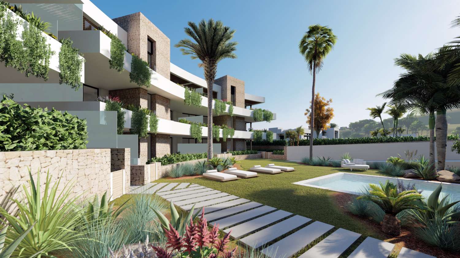 Promoción de obra nueva con diseño actual y gran atractivo residencial en la Costa Blanca