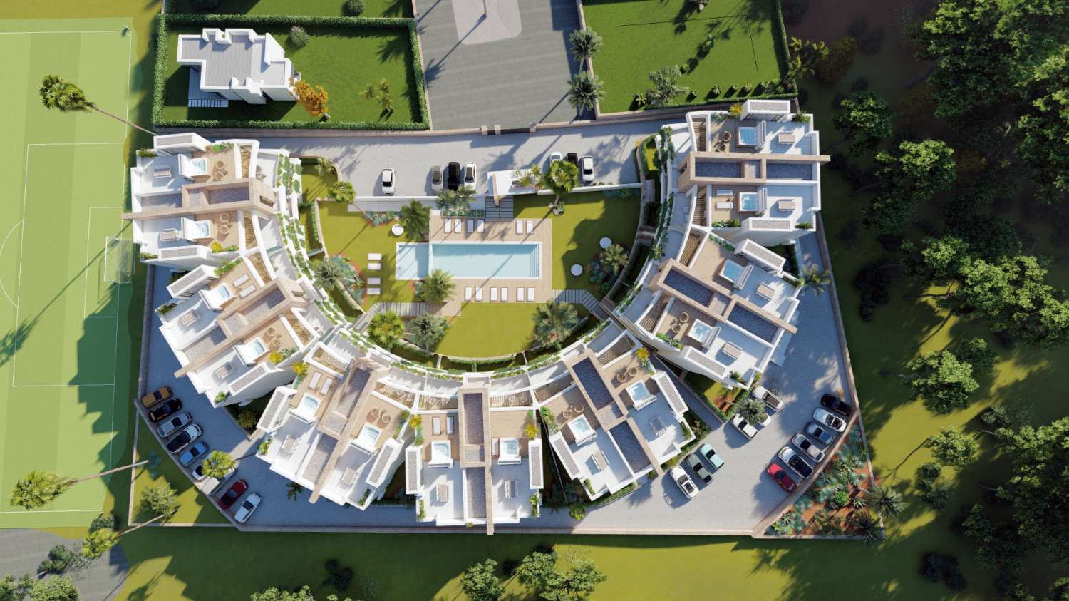 Promoción de obra nueva con diseño actual y gran atractivo residencial en la Costa Blanca