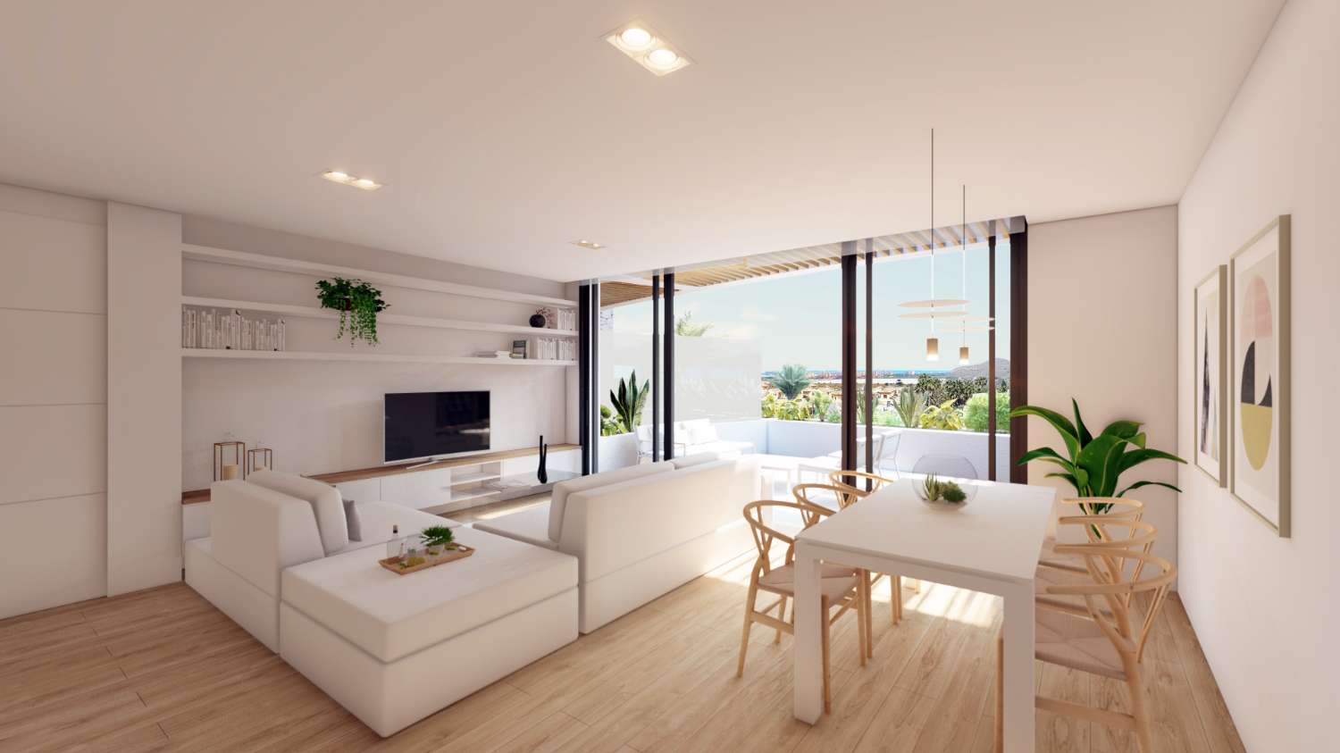 Promoción de obra nueva con diseño actual y gran atractivo residencial en la Costa Blanca