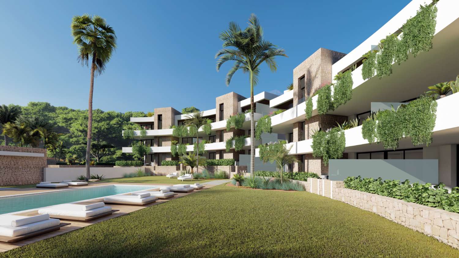 Promoción de obra nueva con diseño actual y gran atractivo residencial en la Costa Blanca