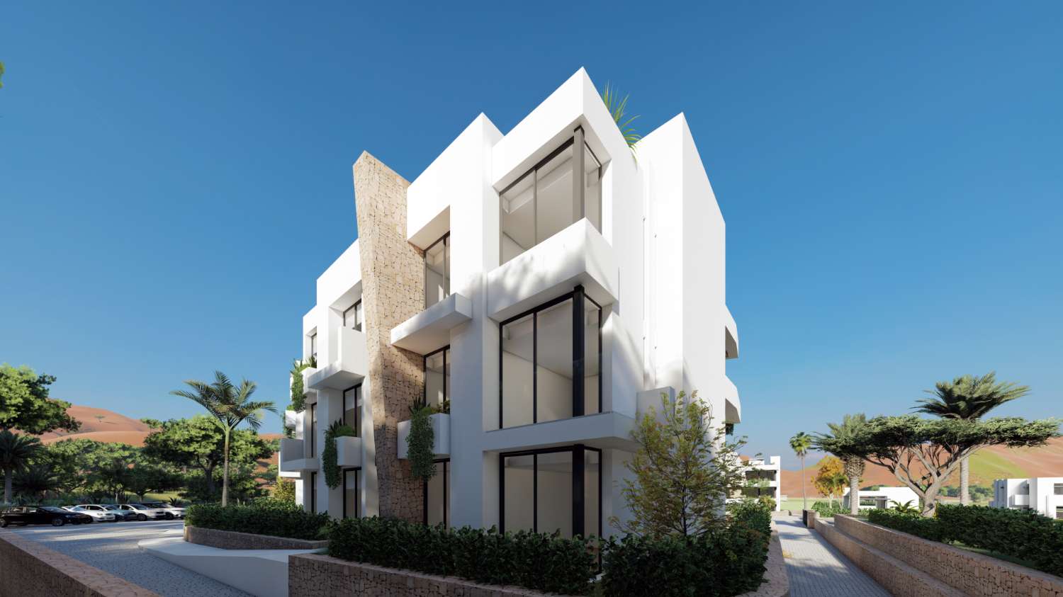 Promoción de obra nueva con diseño actual y gran atractivo residencial en la Costa Blanca
